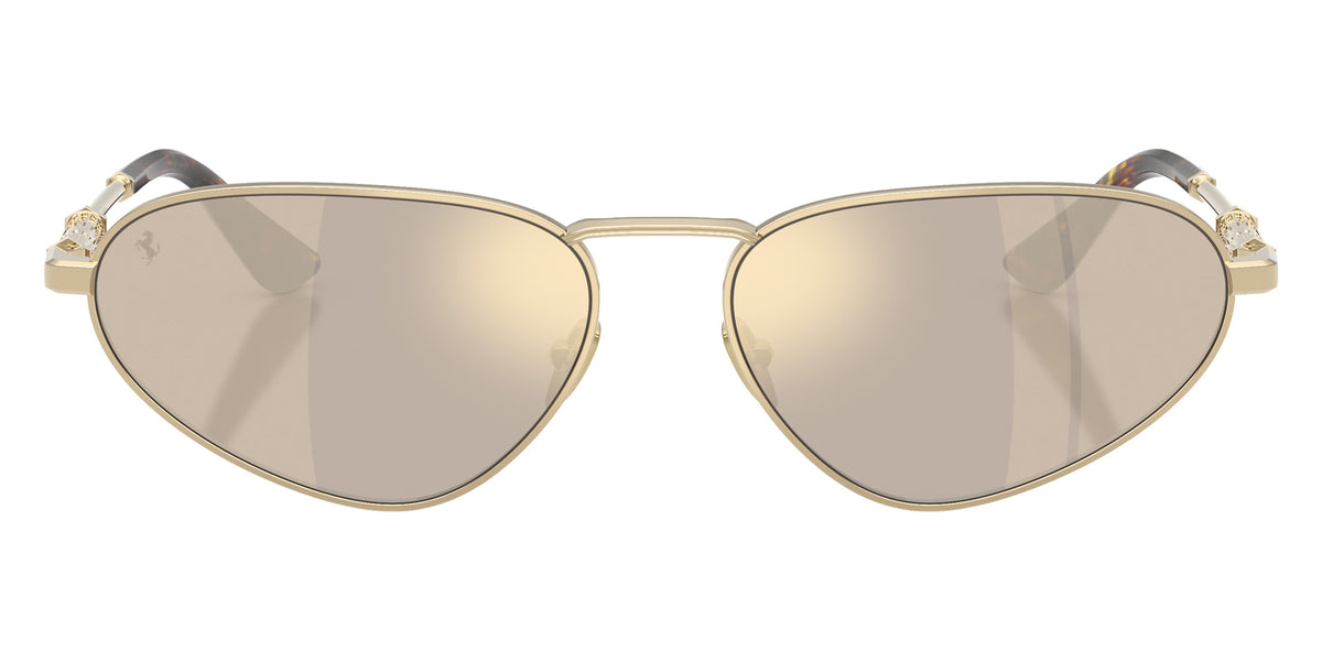 Ferrari® FH1038 Sunglasses - Pale Gold/Clear White Gold Mirror