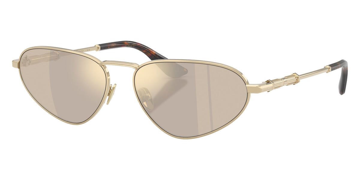 Ferrari® FH1038 Sunglasses - Pale Gold/Clear White Gold Mirror