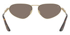 Ferrari® FH1038 Sunglasses - Pale Gold/Clear White Gold Mirror