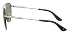 Ferrari® FH1039J Sunglasses - Silver Shiny/Dark Green
