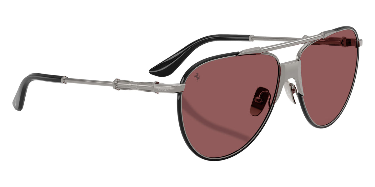 Ferrari® FH1039J Sunglasses - Gunmetal Shiny/Red Contrast Pro