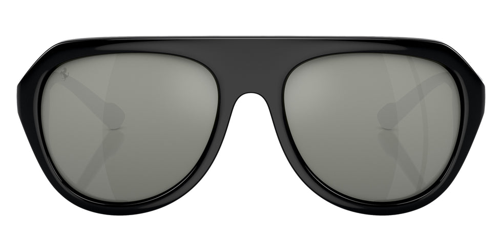 Ferrari® FH2002QU Sunglasses - Black/Mirror Silver Polarized