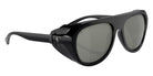 Ferrari® FH2002QU Sunglasses - Black/Mirror Silver Polarized