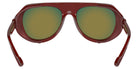 Ferrari® FH2002QU Sunglasses - Transparent Brown/Mirror Red Polarized