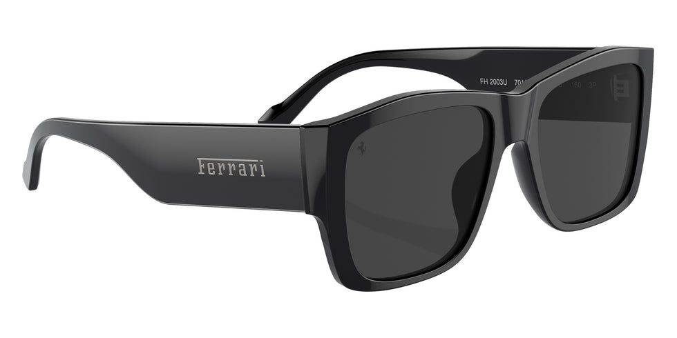 Ferrari® FH2003U Sunglasses - Black/Polarized Grey