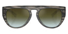 Ferrari® FH2005U Sunglasses - Striped Grey/Gradient Green Mirror