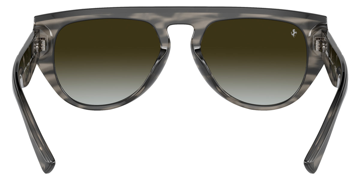 Ferrari® FH2005U Sunglasses - Striped Grey/Gradient Green Mirror