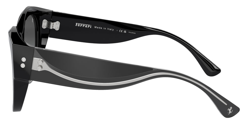 Ferrari® FH2008F Sunglasses - Black/Grey Gradient Polar