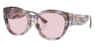 Ferrari® FH2008F Sunglasses - Havana Purple/Transition Pink