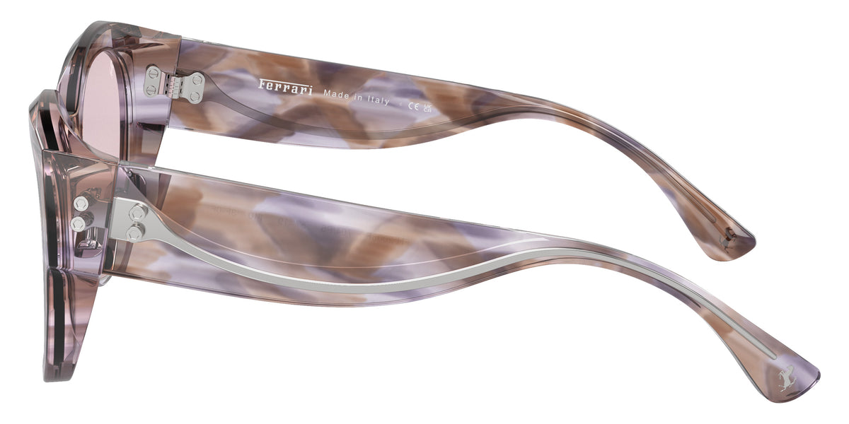 Ferrari® FH2008F Sunglasses - Havana Purple/Transition Pink