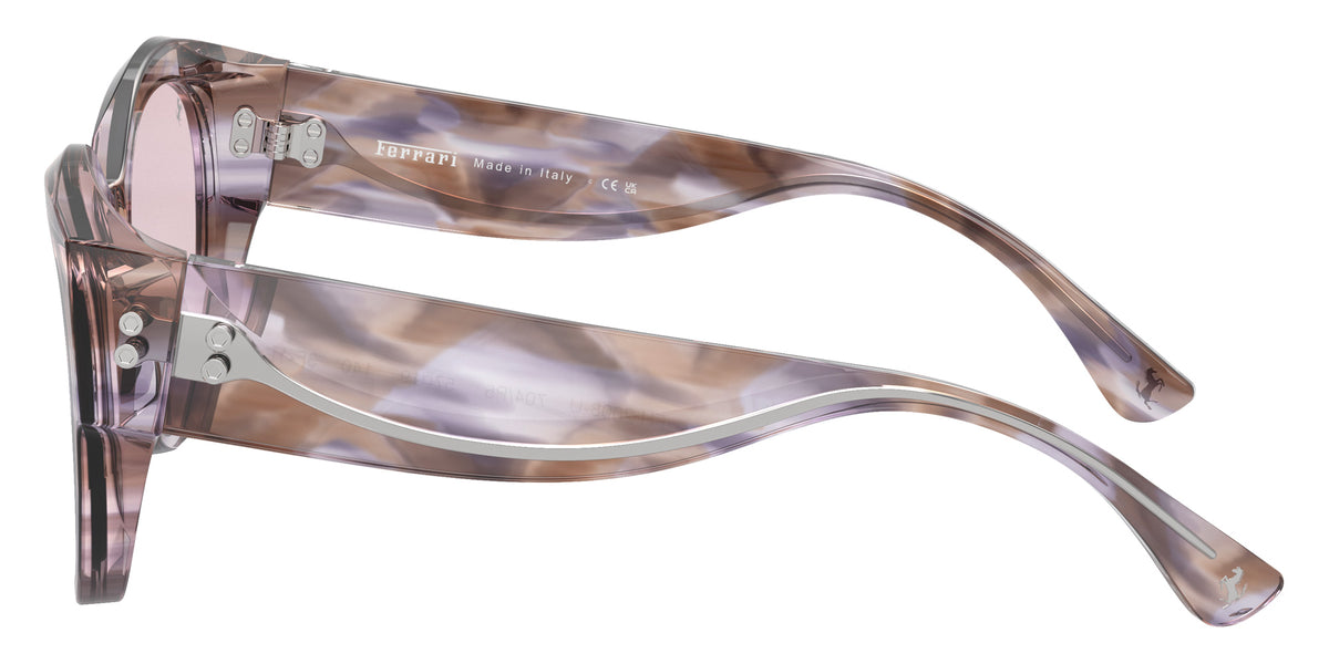 Ferrari® FH2008U Sunglasses - Havana Purple/Transition Pink