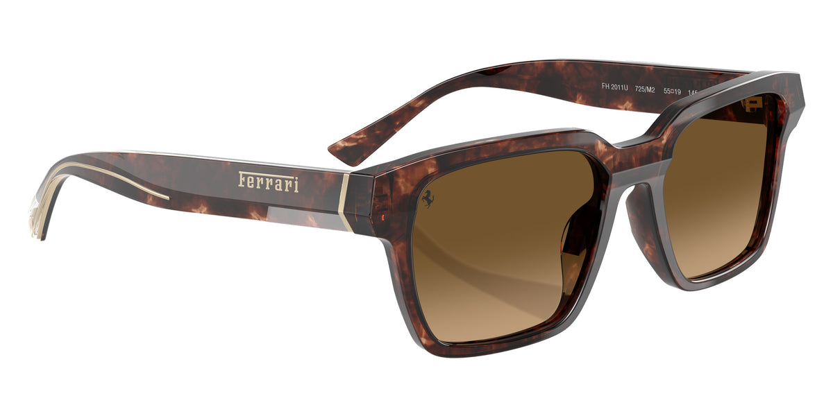 Ferrari® FH2011U Sunglasses - Caramel Havana/Gradient Brown