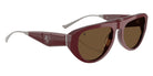 Ferrari® FH2012U Sunglasses - Iridescent Bordeaux/Brown