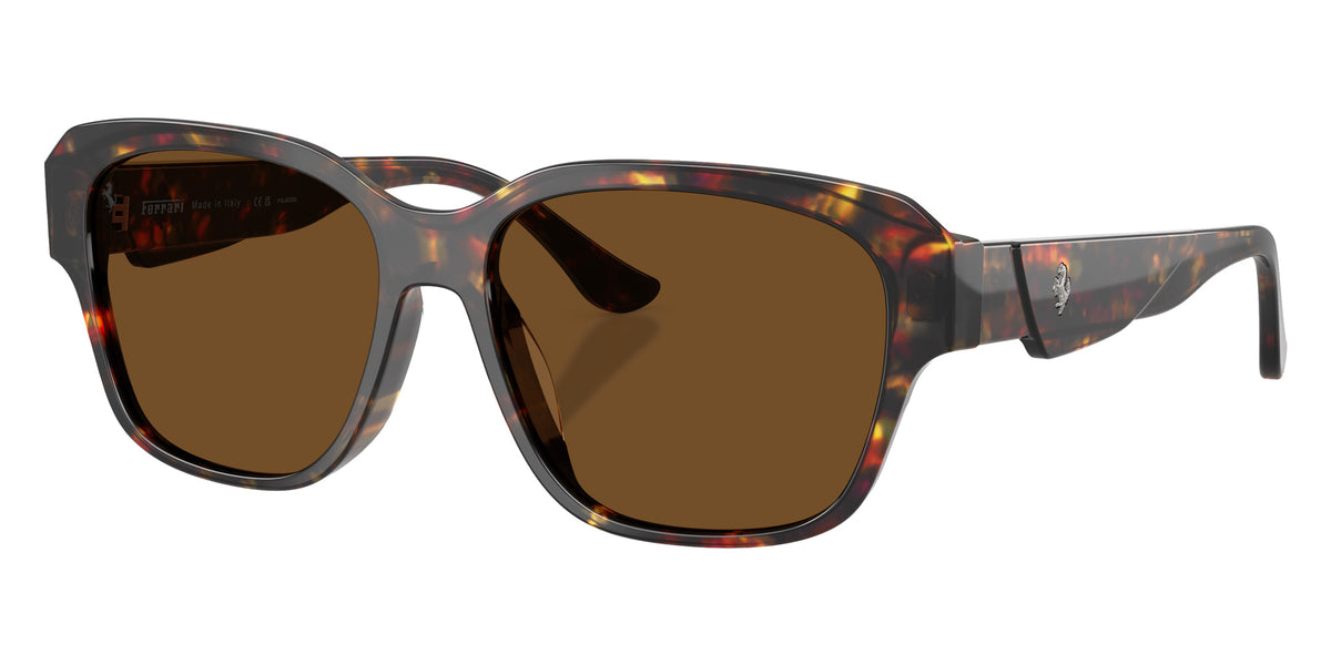 Ferrari® FH2016D Sunglasses - Yellow Tortoise/Brown Polarized