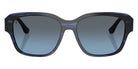 Ferrari® FH2016D Sunglasses - Striped Blue/Polarized Blue Gradient
