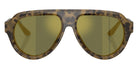 Ferrari® FH2019U Sunglasses - Brown Tortoise/Green Mirror Gold