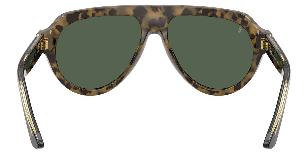Ferrari® FH2019U Sunglasses - Brown Tortoise/Green Mirror Gold