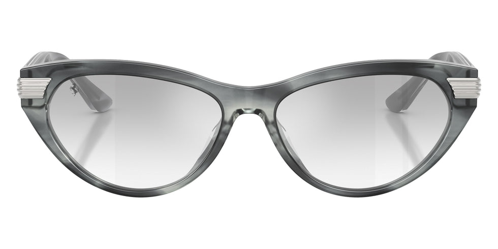 Ferrari® FH2020U Sunglasses - Striped Blue/Clear Mirror Gradient Grey