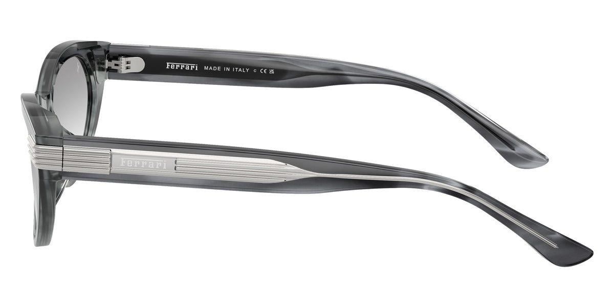 Ferrari® FH2020U Sunglasses - Striped Blue/Clear Mirror Gradient Grey