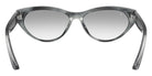 Ferrari® FH2020U Sunglasses - Striped Blue/Clear Mirror Gradient Grey