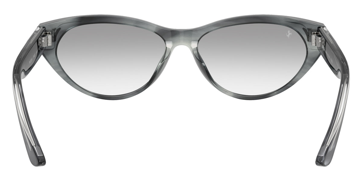Ferrari® FH2020U Sunglasses - Striped Blue/Clear Mirror Gradient Grey