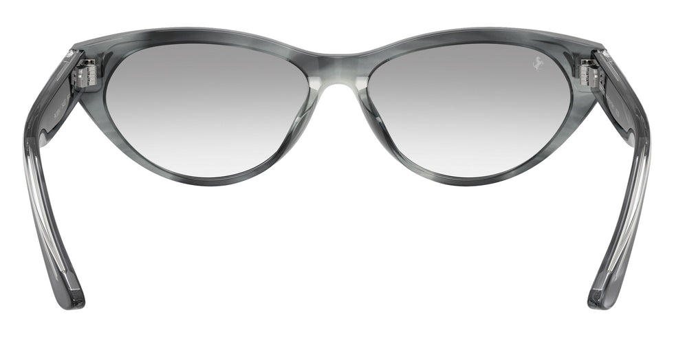 Ferrari® FH2020U Sunglasses - Striped Blue/Clear Mirror Gradient Grey