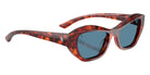Ferrari® FH2022U Sunglasses - Havana Red/Polarized Blue