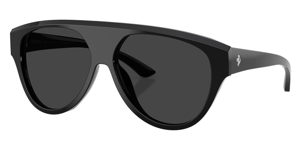 Ferrari® FH2024U Sunglasses - Black Shiny/Polarized Black
