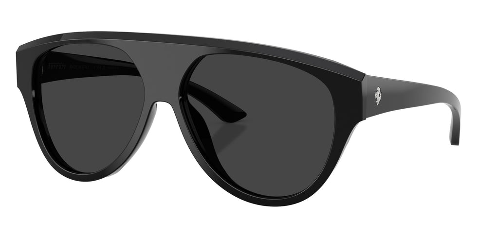 Ferrari® FH2024U Sunglasses - Black Shiny/Polarized Black