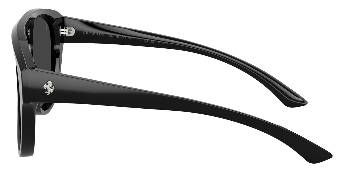 Ferrari® FH2024U Sunglasses - Black Shiny/Polarized Black