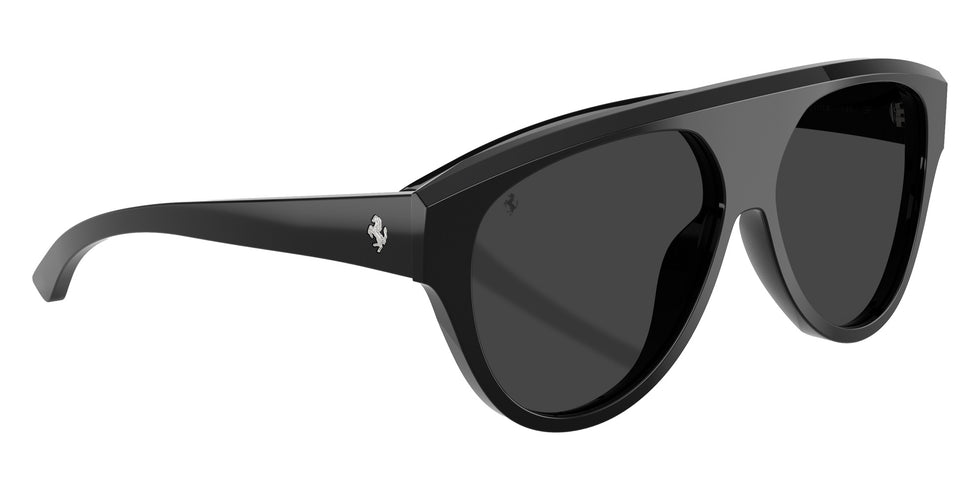 Ferrari® FH2024U Sunglasses - Black Shiny/Polarized Black
