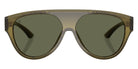 Ferrari® FH2024U Sunglasses - Striped Green/Polarized Green