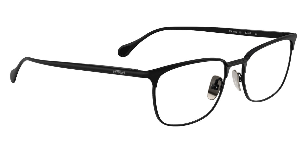 Ferrari® FH3006 Eyeglasses - Matte Black