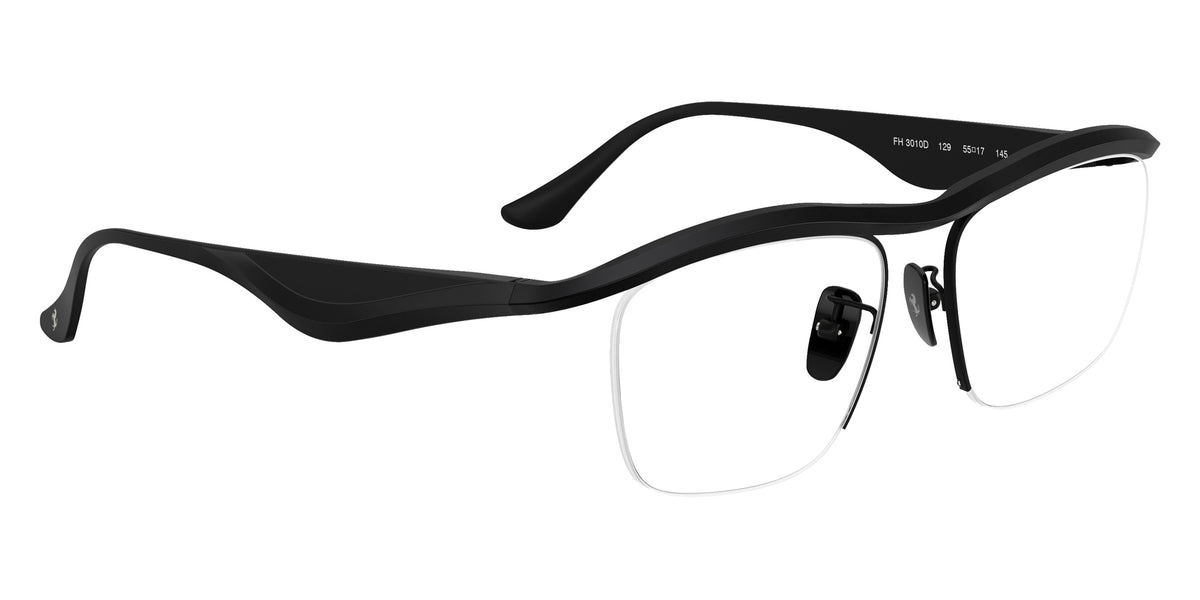 Ferrari® FH3010D Eyeglasses - Matte Black