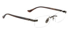 Ferrari® FH3013T Eyeglasses - Gunmetal Shiny