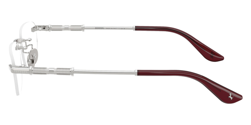 Ferrari® FH3016D Eyeglasses - Silver Shiny