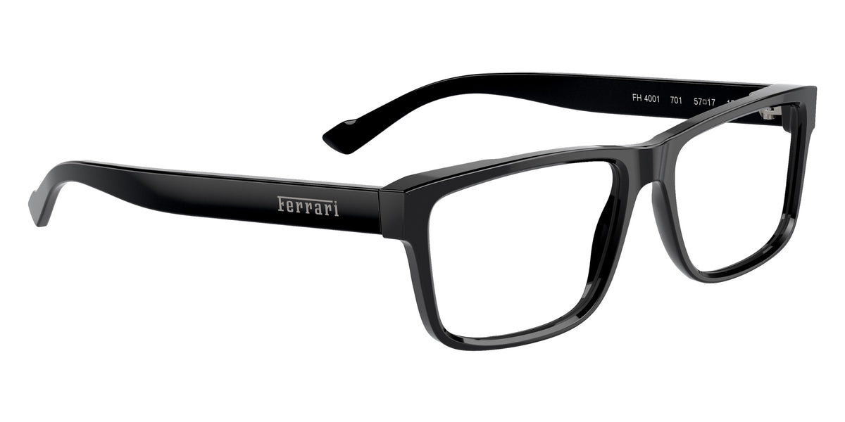 Ferrari® FH4001 Eyeglasses - Black