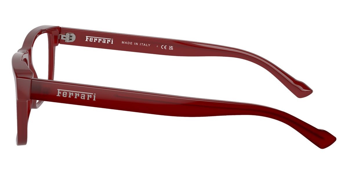 Ferrari® FH4001 Eyeglasses - Transparent Red