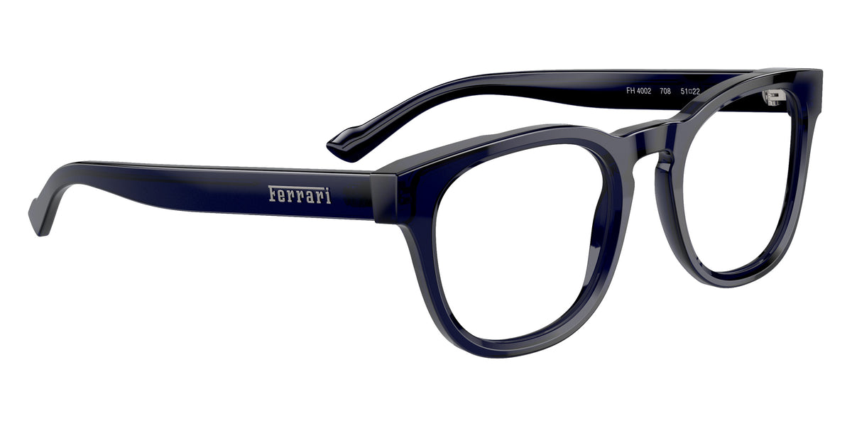 Ferrari® FH4002 Eyeglasses - Transparent Blue