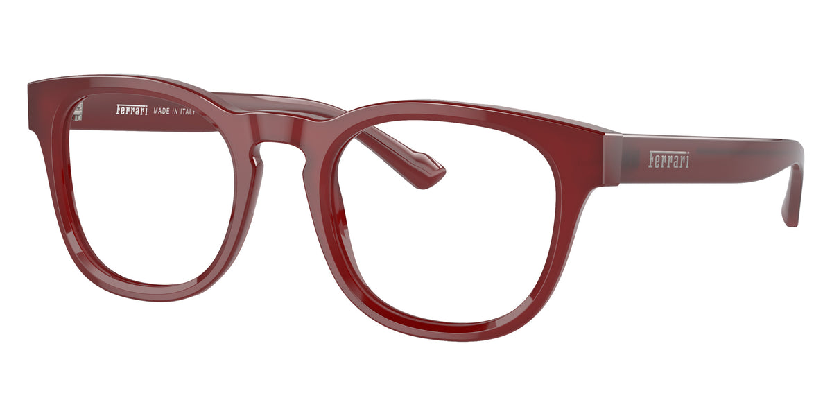Ferrari® FH4002 Eyeglasses - Transparent Red