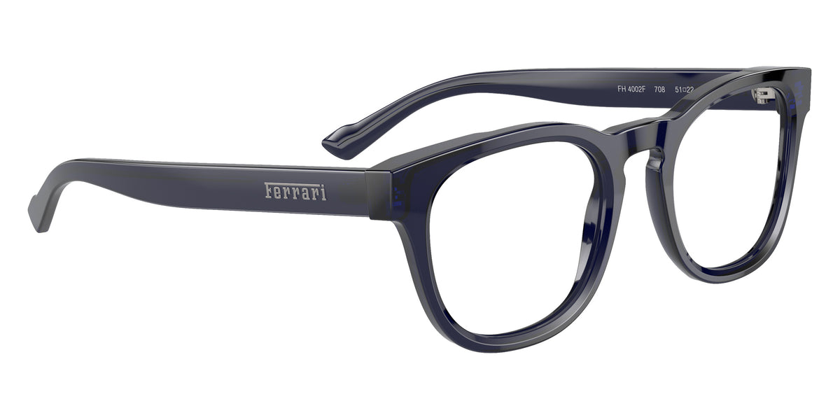 Ferrari® FH4002F Eyeglasses - Transparent Blue