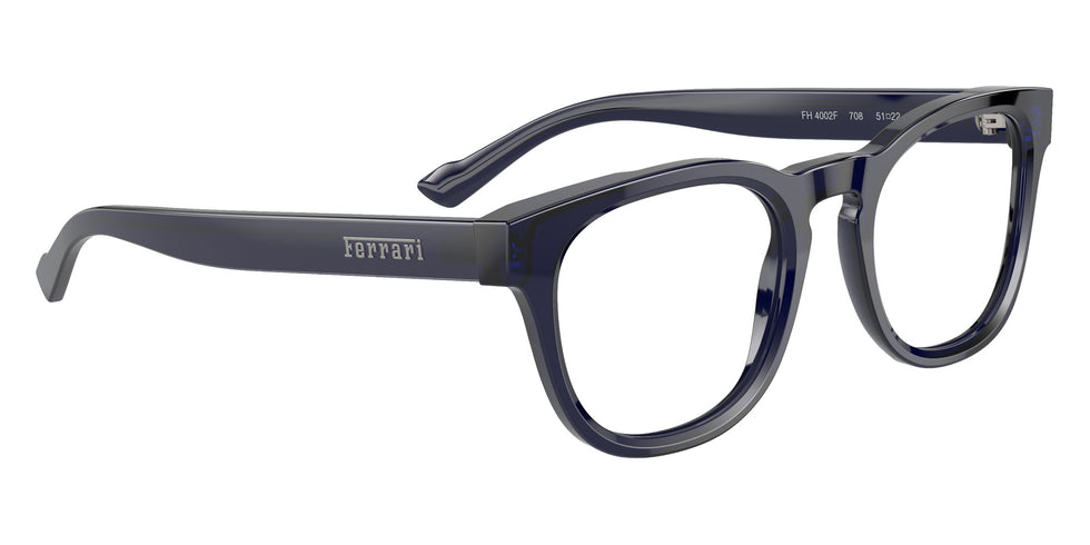 Ferrari® FH4002F Eyeglasses - Transparent Blue