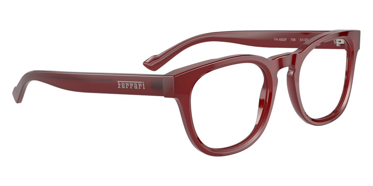 Ferrari® FH4002F Eyeglasses - Transparent Red