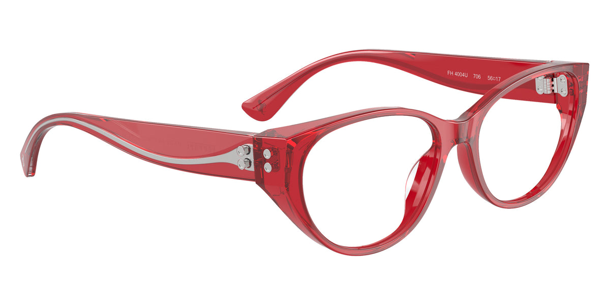 Ferrari® FH4004U Eyeglasses - Red