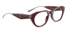 Ferrari® FH4007U Eyeglasses - Iridescent Bordeaux