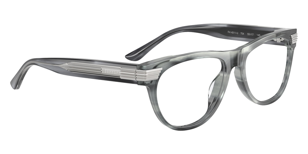 Ferrari® FH4011U Eyeglasses - Striped Blue