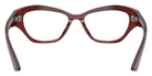 Ferrari® FH4013U Eyeglasses - Striped Red