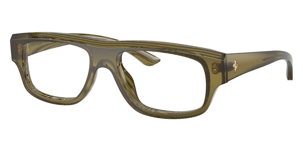 Ferrari® FH4015U Eyeglasses - Striped Green