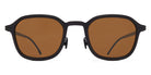 Mykita® FIR MYK FIR MH6 Pitch Black/Black / Polarized Pro Amber Brown 47 - MH6 Pitch Black/Black / Polarized Pro Amber Brown Sunglasses