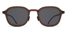 Mykita® FIR MYK FIR MH63 Cashmere Grey/Black / Polarized Pro Hi-Con Grey 47 - MH63 Cashmere Grey/Black / Polarized Pro Hi-Con Grey Sunglasses